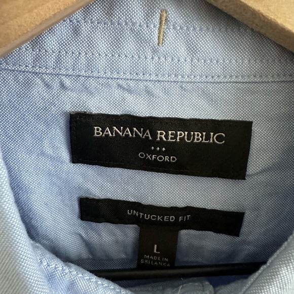 Banana Republic Oxford - Blue - L - Picture 3 of 3